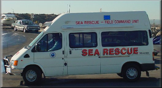 Sea Rescue command vehicle